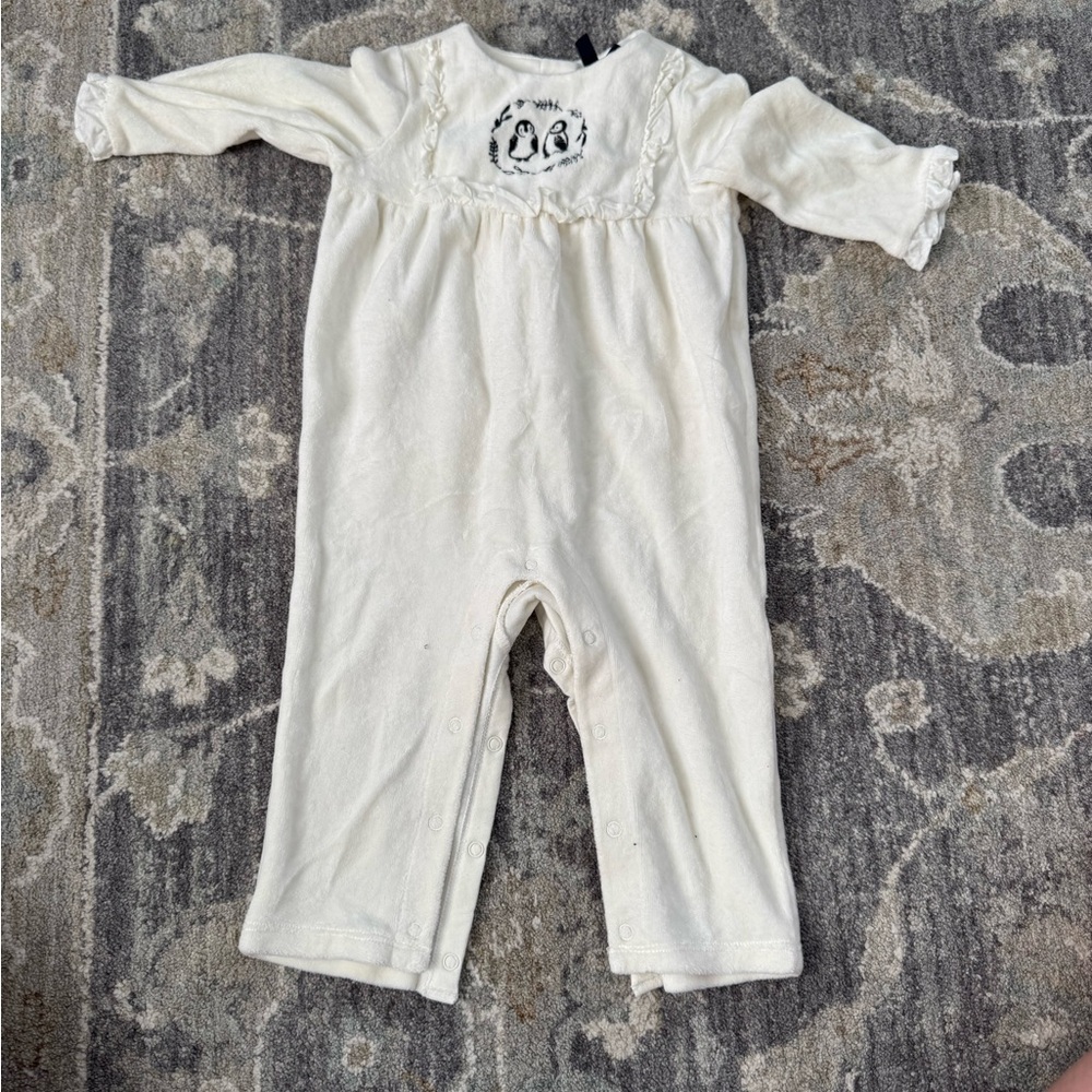 Velvet Janie and Jack onesie
